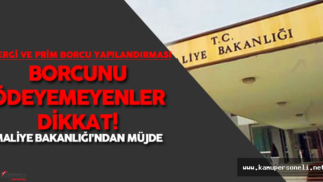 Yapılandırma Borcunu Ödeyemeyen Mükellefler Dikkat!