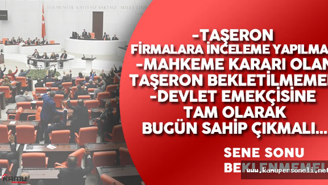 Yargı Kararı Olan Taşeron İşine İade Edilmeli ! Ve Artık Taşeron Unutulmasın!