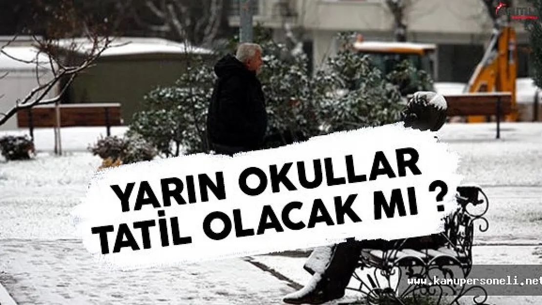 Yarın okullar tatil mi 30 Kasım okullar tatil olacak mı MEB açıklaması