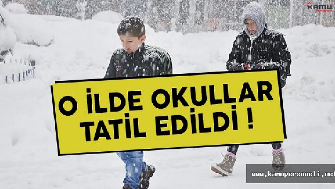Yarın okullar tatil mi derken MEB kar tatili açıklaması geldi