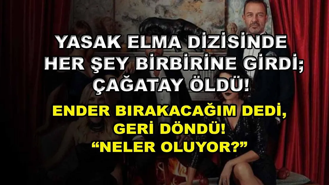 Yasak Elma Dizisinde Her Şey Birbirine Girdi Çağatay Öldü! Ender Bırakacağım Dedi, Geri Döndü! 'Neler Oluyor?'