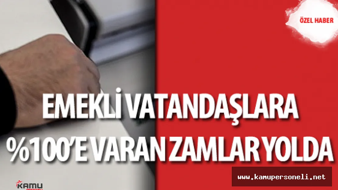 Yaşlı ve Bakıma Muhtaç Emekliler İçin %100 'e Varan Maaş Zammı İçin Çalışmalara Hız Verildi