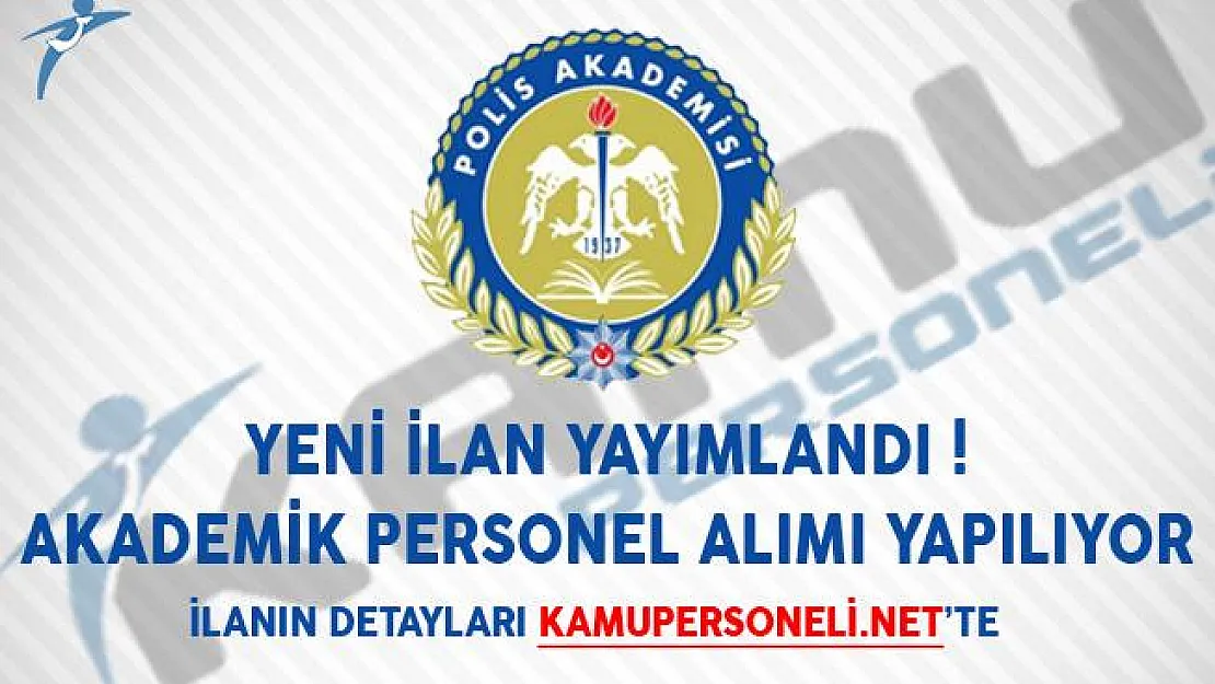 Yeni İlan! POMEM Akademik Personel Alımı Yapıyor