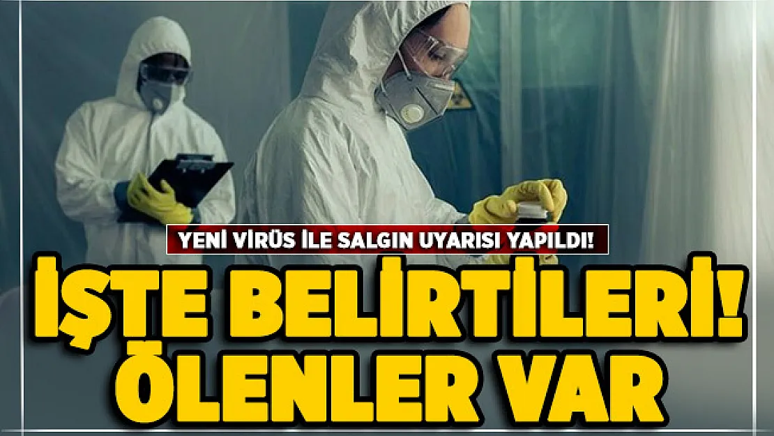 Yeni virüs ile salgın uyarısı yapıldı: İşte belirtileri! Ölenler var