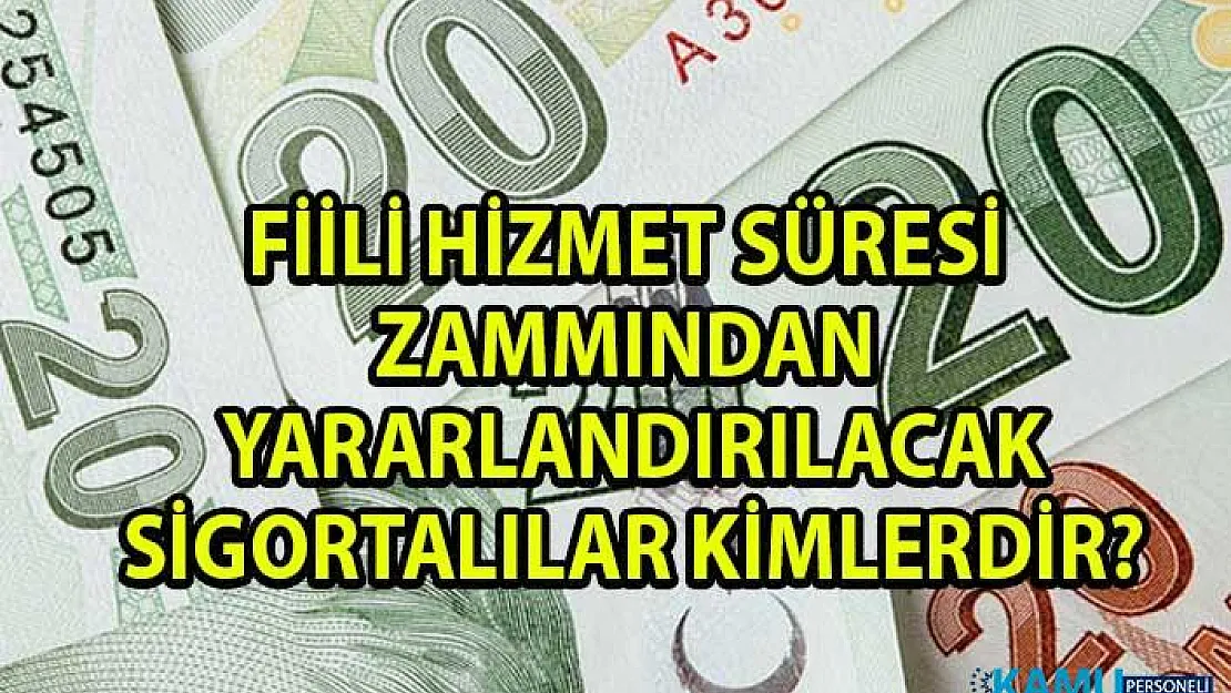 Yıpranma payı zammından Kimler Faydalanabilir?