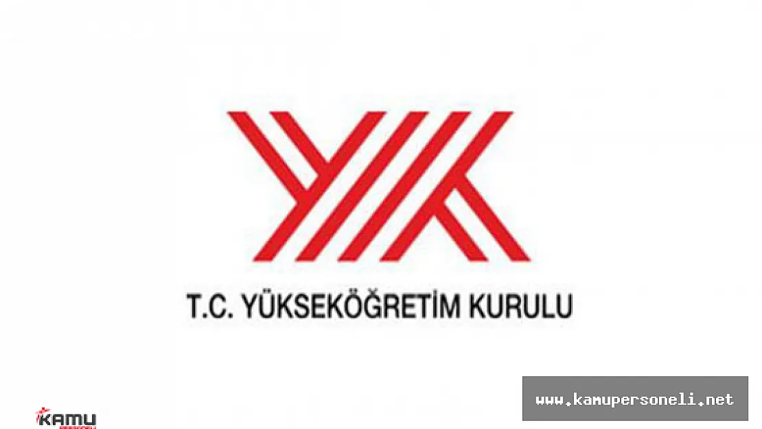 YÖK Sözleşmeli 4B Uzman Personel Alımı Sözlü Mülakat Sonuçlarını Açıkladı