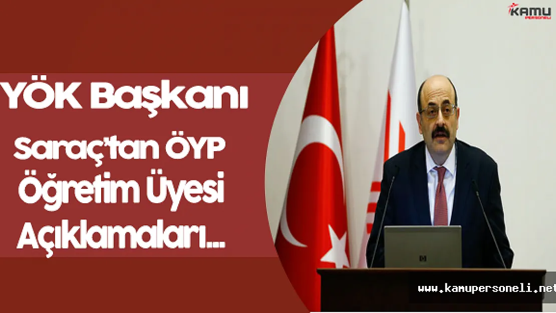 YÖK Statüleri Değiştirilen Araştırma Görevlileri Hakkında Açıklama Yaptı