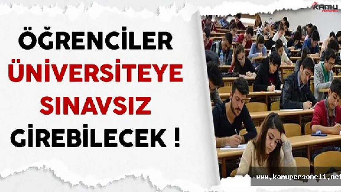 YÖK ve MEB'den Yeni Sınav Sistemi ! ( Öğrenciler Üniversiteye Sınavsız Girecek )