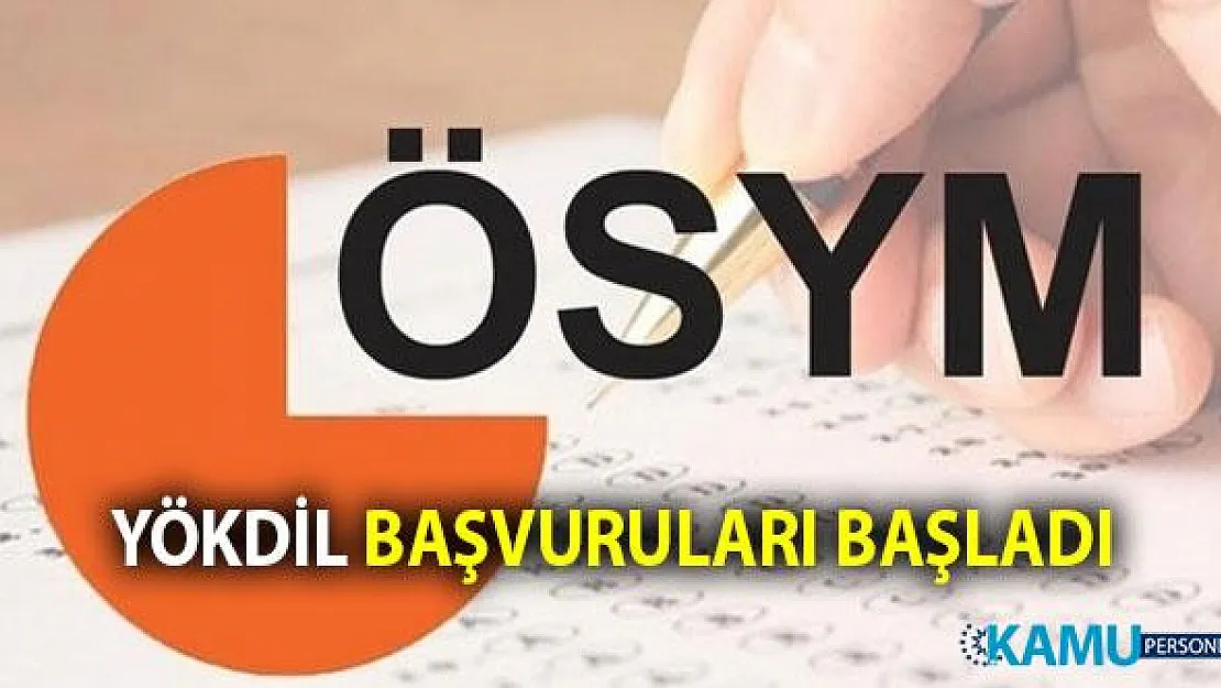 YÖKDİL Yabancı Dil Sınavı'na başvurular 13 Eylül'de  başladı. YÖKDİL Sınavı Başvuru Linki
