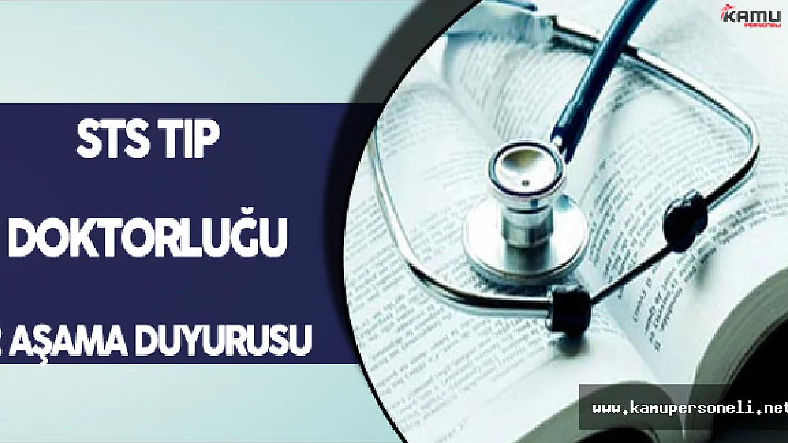 YÖK'ten STS Tıp Doktorluğu 2.Aşama Sınav Duyurusu