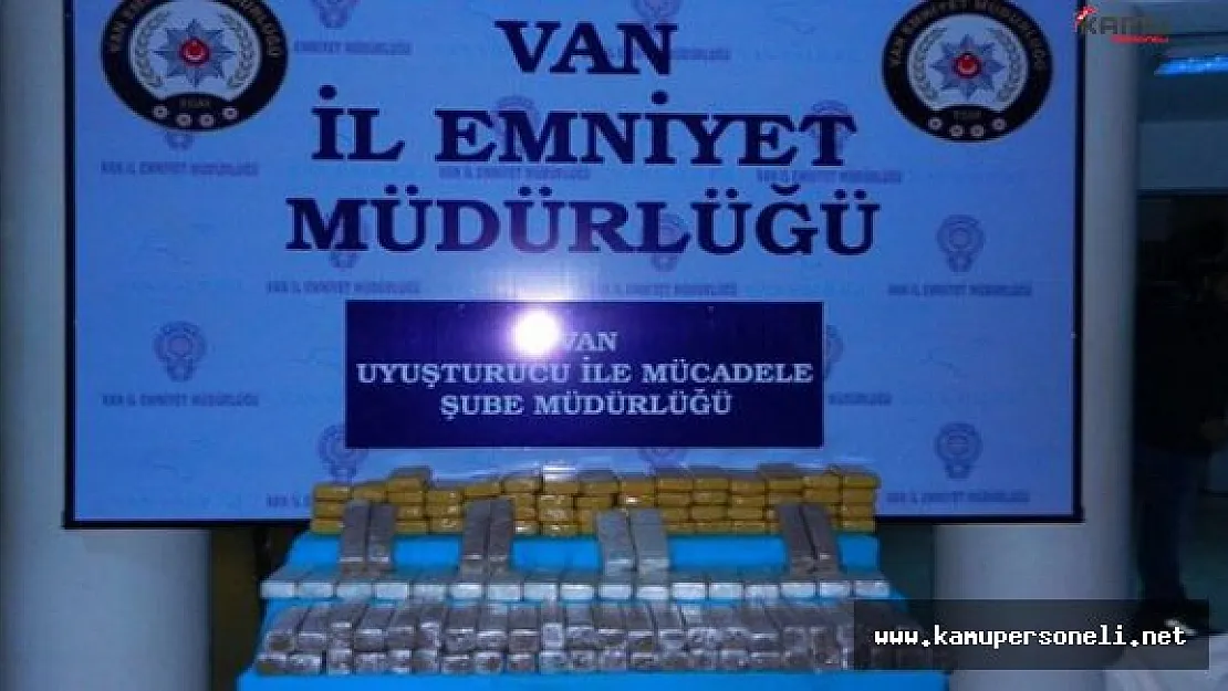 Yolcu Otobüsünde 53 Kilo Eroin Bulundu