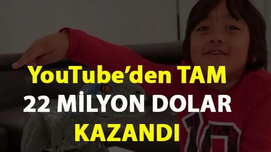 YouTube video paylaşımlarından en çok para kazanan fenomenler belli oldu