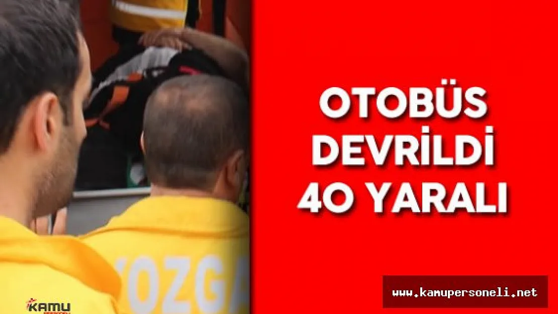 Yozgat'ta Trafik Kazası  : 40 Kişi Yaralandı