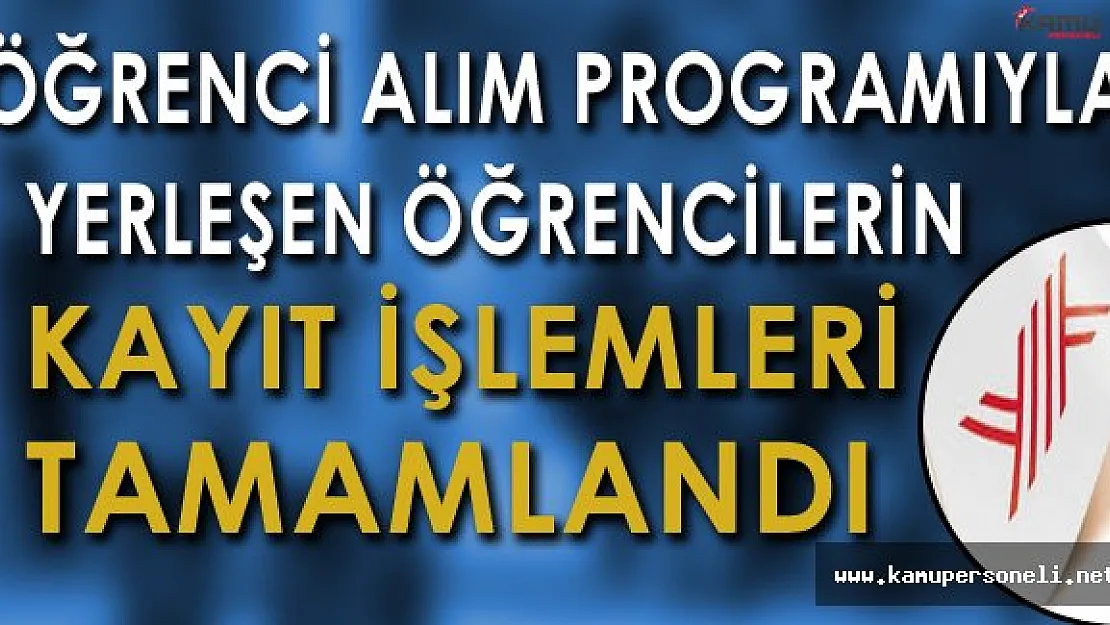 Yurt Dışından Öğrenci Kabul Programıyla Yerleşen Öğrencilerin Kayıt İşlemleri Tamamlandı