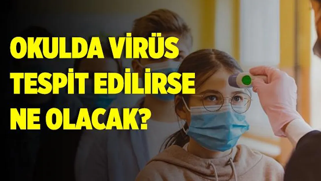 Yüz yüze eğitim başlıyor! Okulda koronavirüs tespit edilirse ne olacak? İşte Bakanlığın hazırladığı rehber!