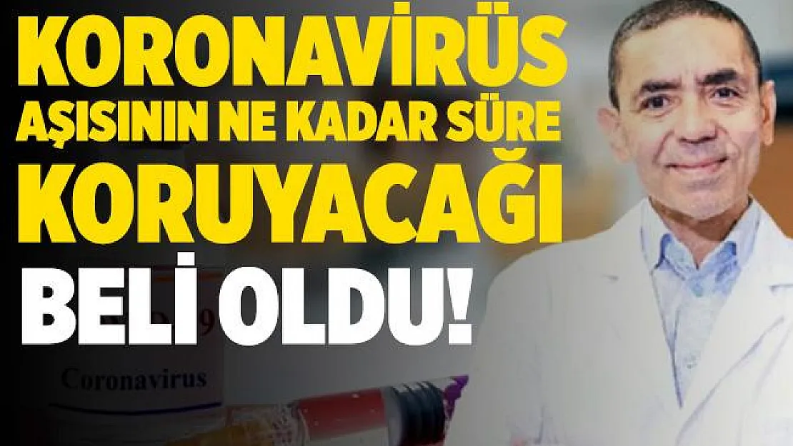 Yüzde 90'dan fazla koruma sağlayan koronavirüs aşısı virüse karşı ne kadar koruyacağı belli oldu!