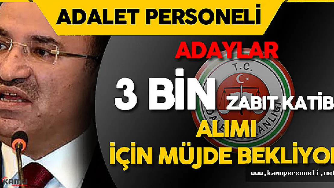 Zabıt Katibi Adayları: " 3 Bin Zabıt Katibi Alımı Unutuldu Mu?"