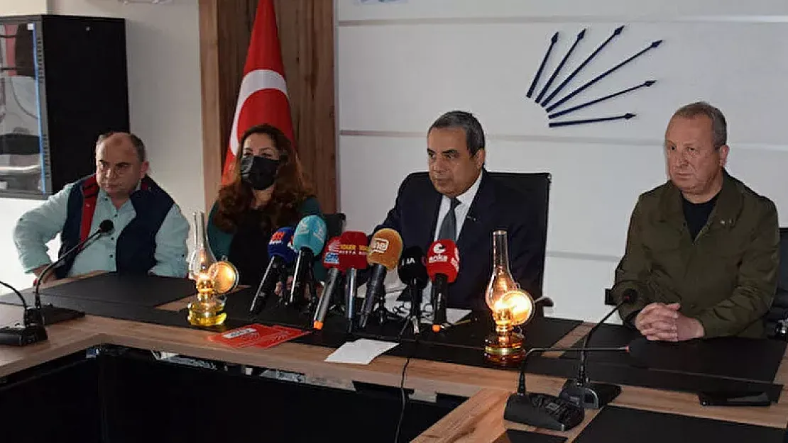 Zamları Protesto Eden CHP İl Başkanlığına Büyük Şok! Elektrikleri Kesildi!