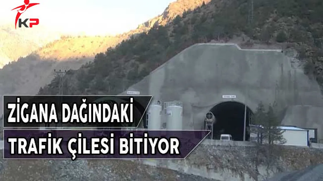 Zigana Dağındaki Trafik Çilesi Bitiyor