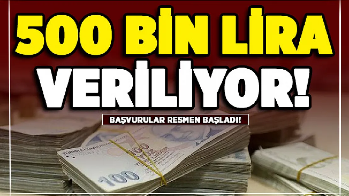 Ziraat Bankası 500 bin lira veriyor! Başvurular başladı