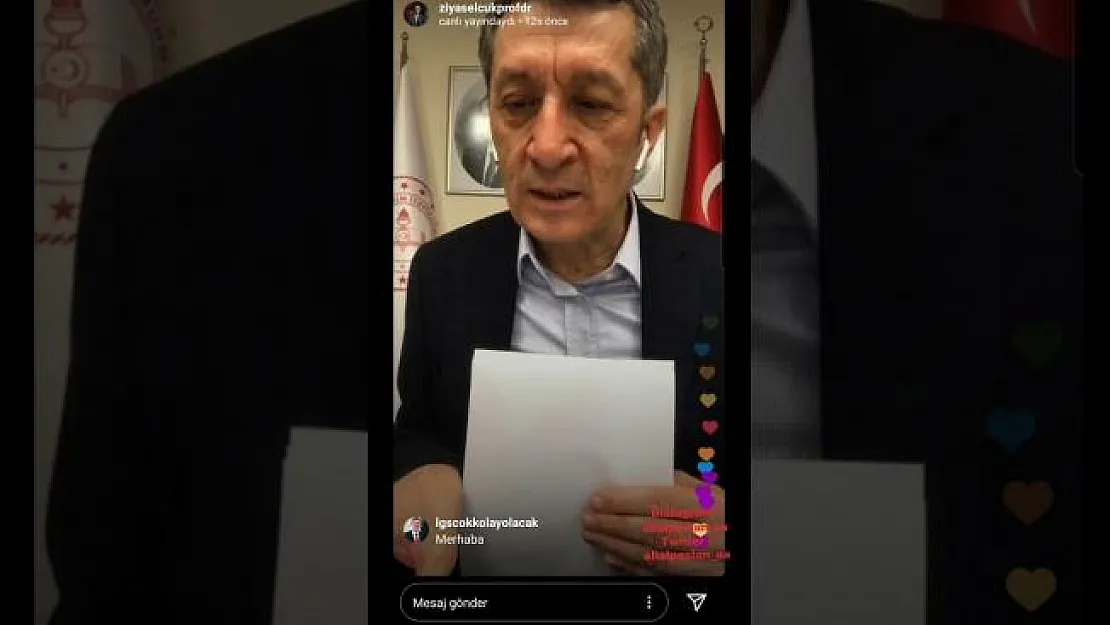 Ziya Selçuk'tan Yeni LGS Açıklaması