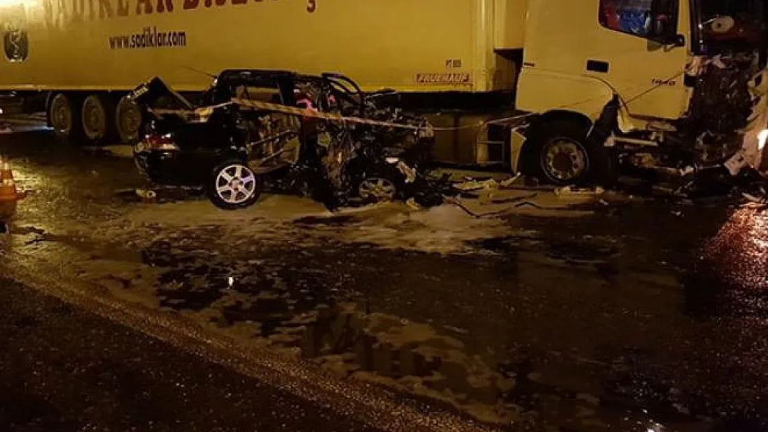 Zonguldak Çaycuma'da kaza yapan Uzman Çavuş hayatını kaybetti