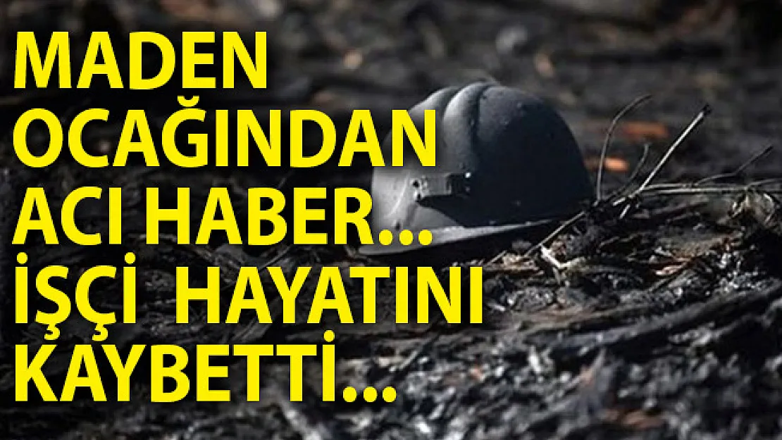 Zonguldak'ta Maden Ocağından Acı Haber! İşçi Hayatını Kaybetti