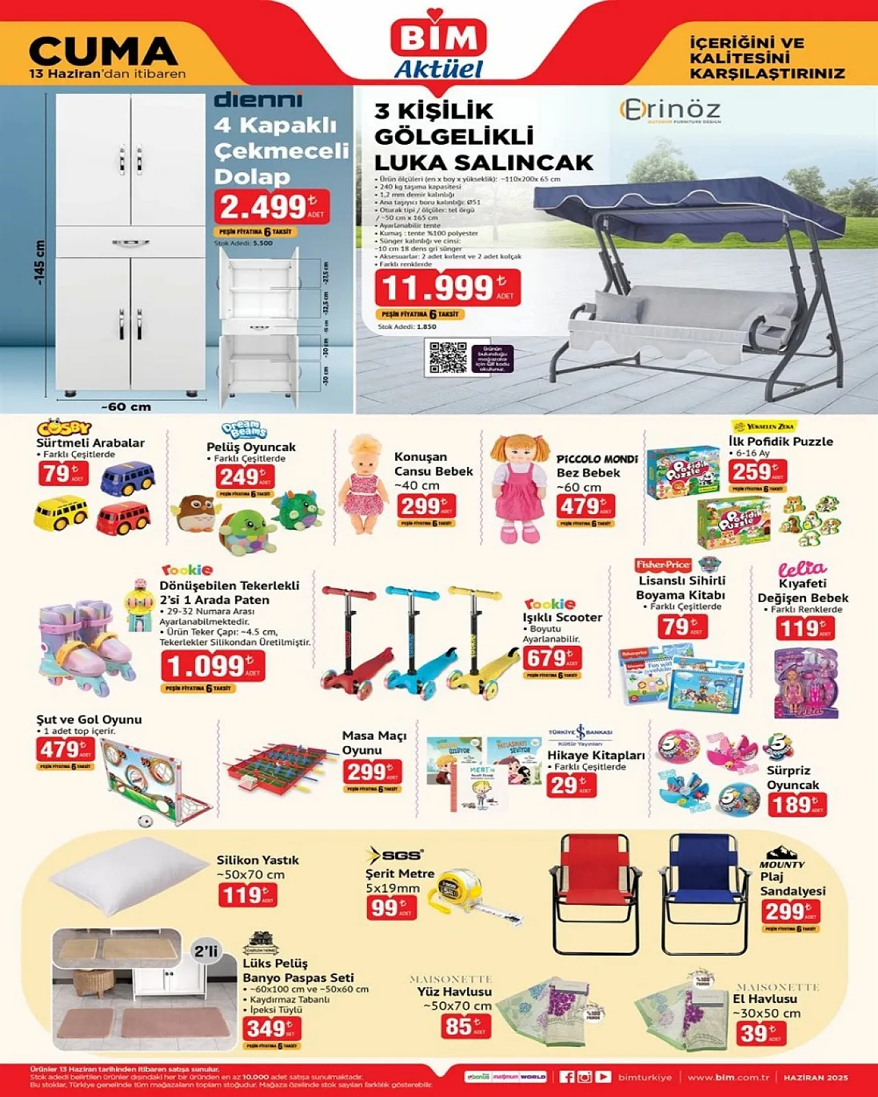 Hafta Sonu Öncesi Alışveriş Listesine Eklenmesi Gereken Uygun Fiyatlı Ürünler BİM'de!