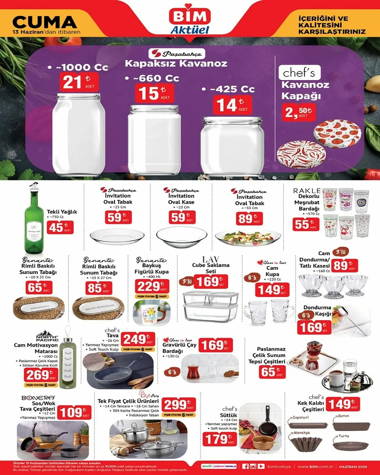 Hafta Sonu Öncesi Alışveriş Listesine Eklenmesi Gereken Uygun Fiyatlı Ürünler BİM'de!