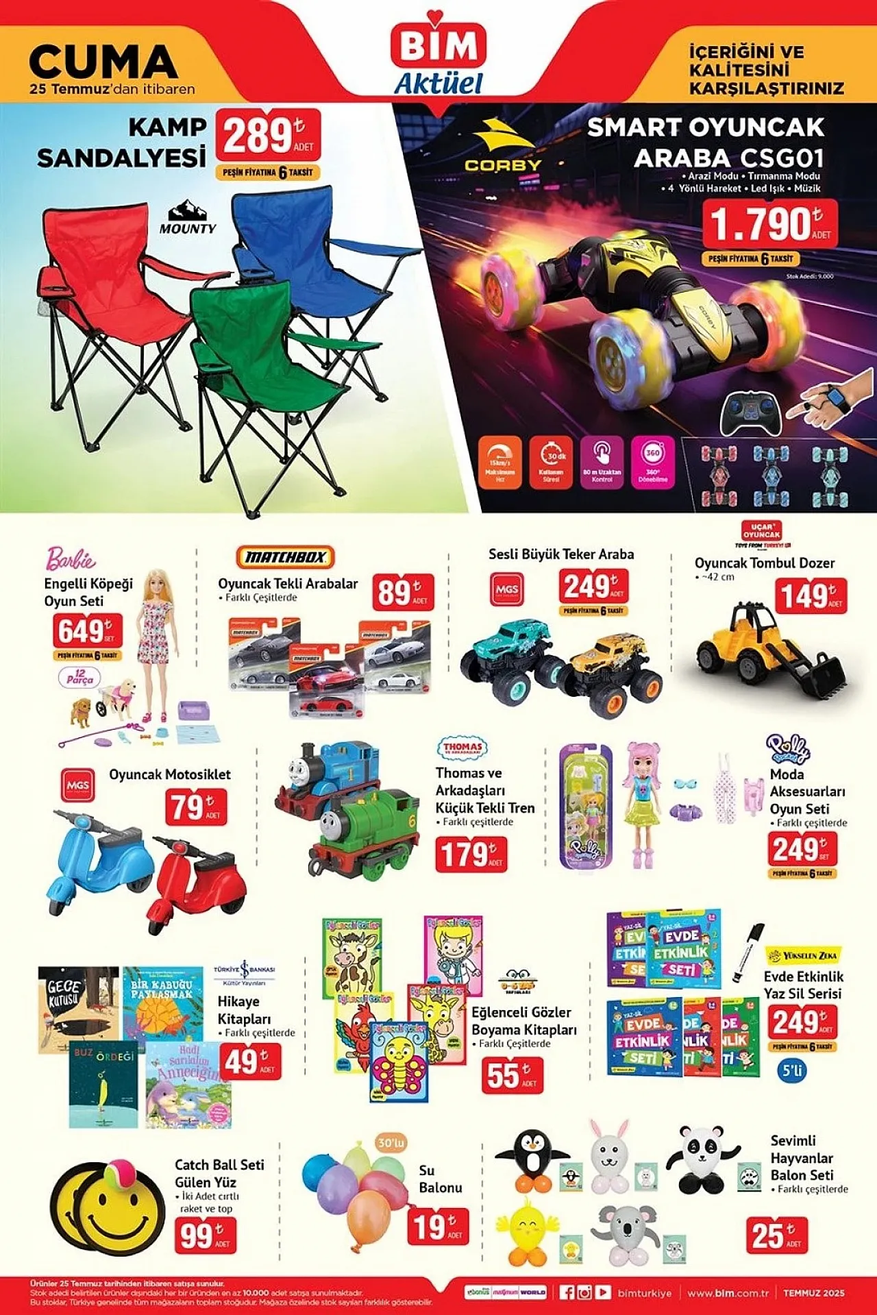 BİM 25 Temmuz 2025 Aktüel Ürünleri Şaşırtıyor: Bu Hafta Teknoloji, Ev Gereçleri ve Yaz İhtiyaçları Bir Arada