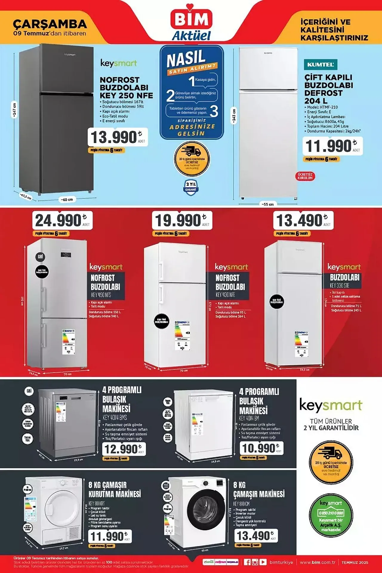 BİM 11 Temmuz Aktüel Ürünleri Cuma Fırsatlarıyla Rafta! Elektrikli Bisiklet, Valiz, TV ve Tablet İndirimde