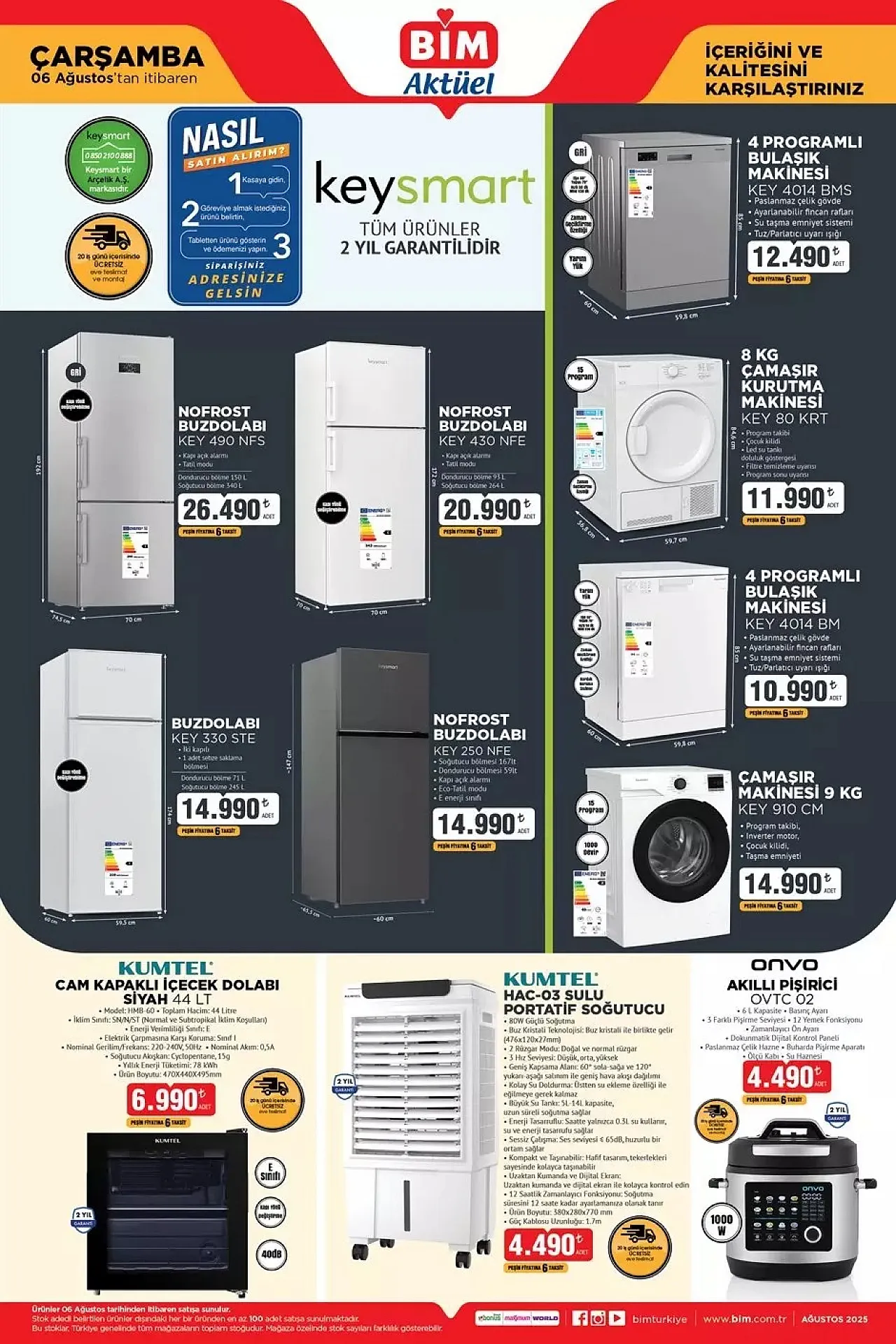 5 Ağustos 2025 BİM Aktüel Kataloğu Yayınlandı: Elektrikli Bisikletten Gıda Ürünlerine Kaçırılmayacak Fırsatlar!