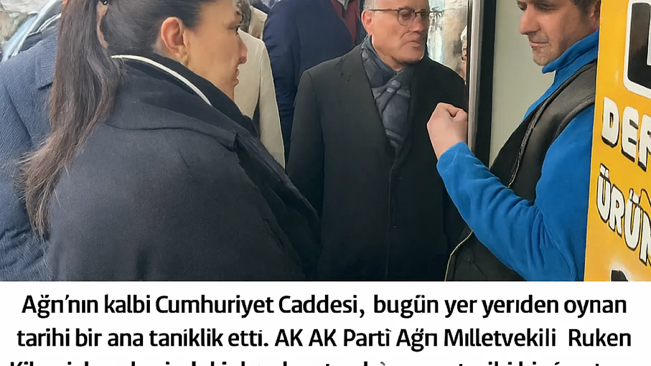 Kilerci, Halktan korkanlara inat, halkın tam kalbinde! Esnafla omuz omuza, dertle dertlenen, sevinçle sevinen gerçek vekil!