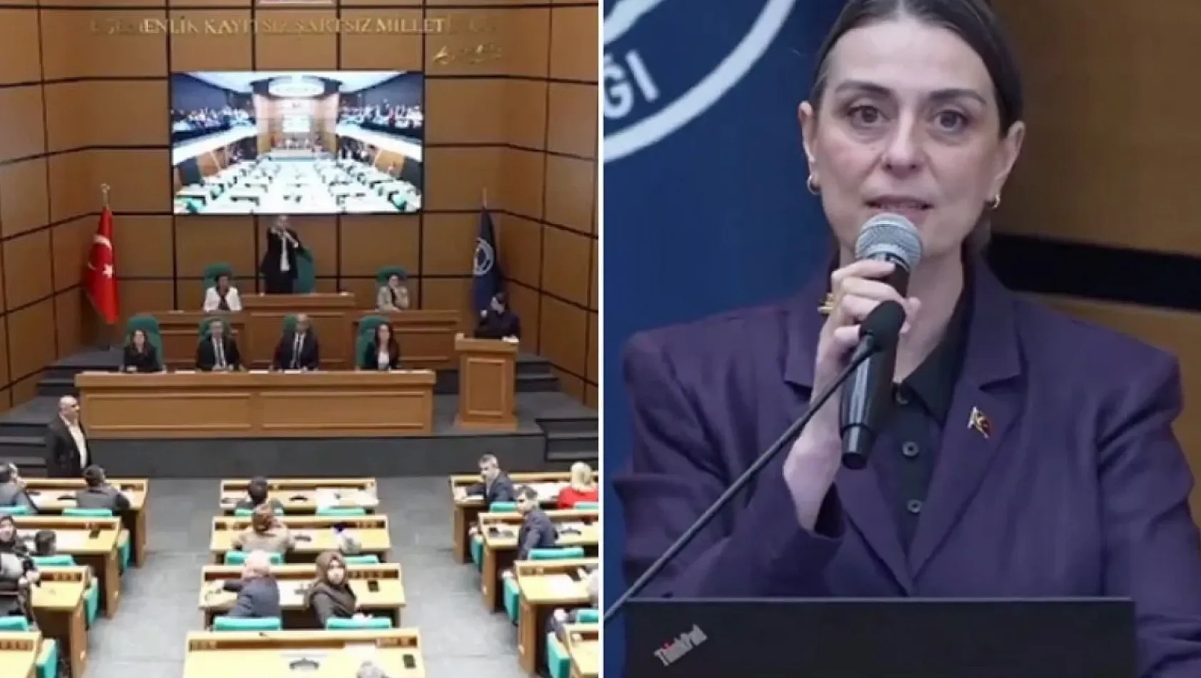 Üsküdar Meclisi'nde Slogan Düellosu: Sinem Dedetaş'tan Ezber Bozan 'Erdoğan' ve 'İmamoğlu' Çıkışı!