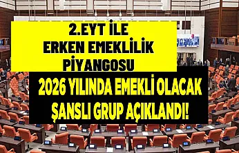 Kademeli emeklilikte yeni perde: 2026 yılının şanslı grubu netleşiyor