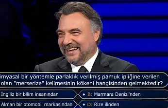 Kimyasal bir yöntemle parlaklık veriliş pamuk ipliğine verilen ad olan merserize kelimesinin kökeni nedir?