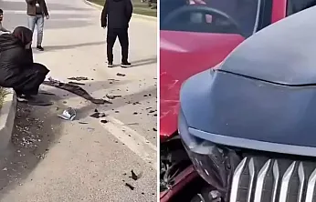 Mucize Mi? Yerli Gurur Togg Direksiyon Sınavında Test Edildi: Kurs Aracı Paramparça, TOGG Sadece Çizik Aldı!