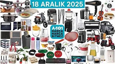 A101 Aldın Aldın Kataloğu Patladı: Elektrikli Araç 229 Bin Tl, Cam Temizleme Robotu Sadece 3 Bin Tl, Piyano Ve Espresso Makinesi Ile Yılbaşı Çılgınlığı Başladı!