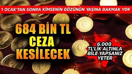 Altın Biriktirenler Panikledi: Kuyumcuya Emanet Bırakmak Artık Resmen Suç – Tam 684 Bin TL'ye Kadar Ceza Kapıda!