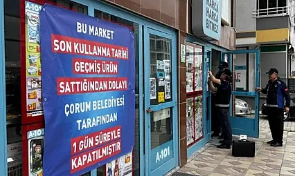 A101'de tarihi geçmiş ürün skandalı: 3 şube 1 günlüğüne kapatıldı