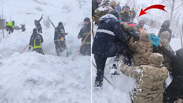 Van'da çığ felaketi: Kar altında kalan kadından acı haber geldi