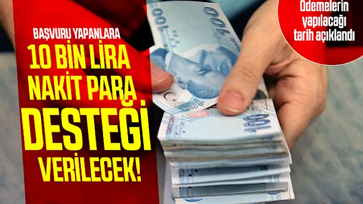 10 bin lira nakit para desteği için başvurular devam ediyor! Temel ihtiyaç desteği başvurusu nasıl yapılır?