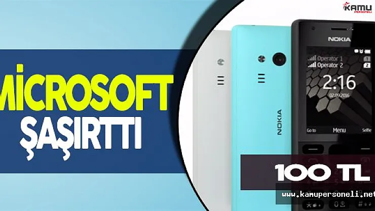 100 TL' lik Nokia 216 Görücüye Çıktı!