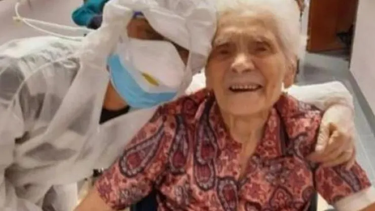 104 Yaşında, İspanyol Gribi ve Korona'yı Yendi