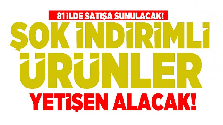 11 Kasım Şok aktüel ürünler yarın 81 ilde satışa sunulacak! Şok indirimli ürünler