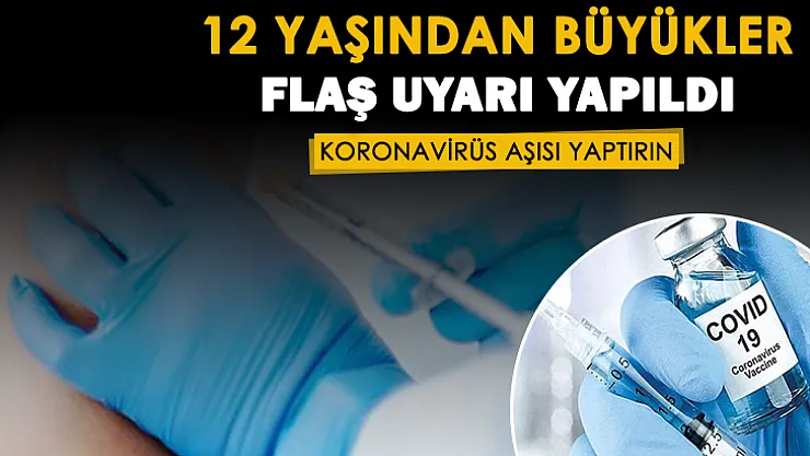 12 yaşından büyük çocuğu olan vatandaşlara kötü haber! Çocuklara aşı yaptırın