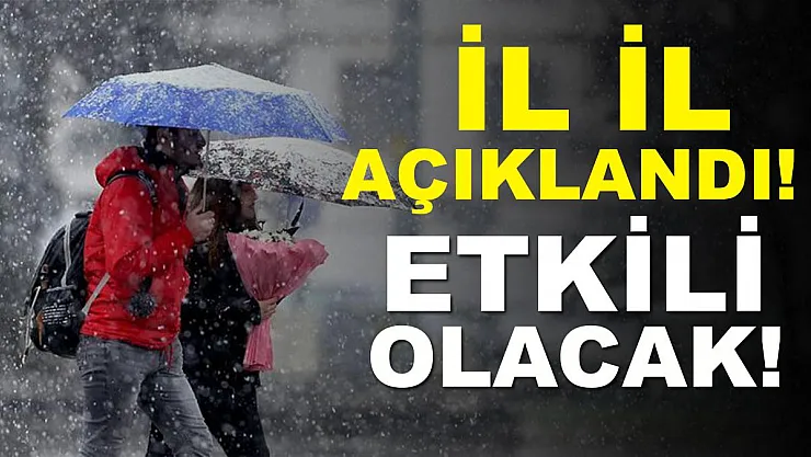 14 Ocak hava durumu nasıl olacak? İl il hava durumu tahminleri açıklandı!