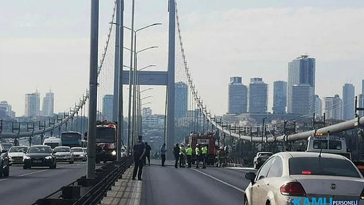 15 Temmuz Şehitler Köprüsünde İntihar! Denize Atlayan Kişi Bulunamadı