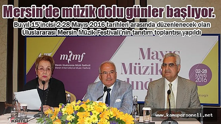 15. Uluslararası Mersin Müzik Festivali