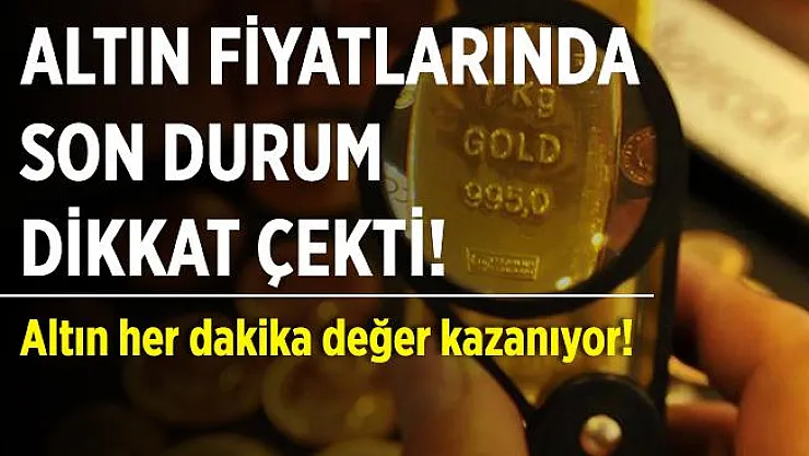16 Eylül altın fiyatlarındaki son durum dikkat çekti! Altın değer kazanmaya devam ediyor! Güncel altın fiyatları..